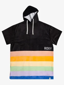 Roxy Badaccessoires*Rooibos Tea - Handdoek Met Capuchon Anthracite