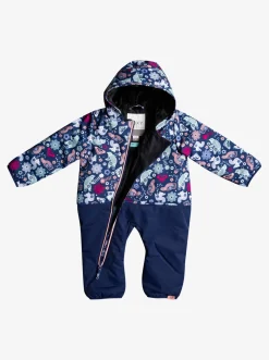 Roxy Snowboard Meisjes*Rose 2022 - Geisoleerde Snowsuit Voor Baby’S Medieval Blue Neo