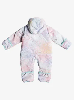 Roxy Snowboard Meisjes*Rose 2022 - Geisoleerde Snowsuit Voor Baby’S Bright White Splash