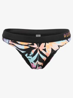 Roxy Bikini Bottoms* Active - Bikinibroekje Voor Dames Anthracite Zebra Jungle