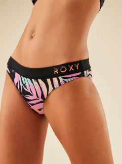 Roxy Bikini Bottoms* Active - Bikinibroekje Voor Dames Anthracite Zebra Jungle