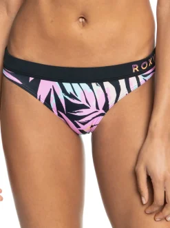 Roxy Bikini Bottoms* Active - Bikinibroekje Voor Dames Anthracite Zebra Jungle