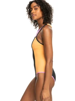 Roxy Monokini'S* Active - Eendelig Badpak Voor Dames Anthracite