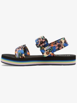 Roxy Slippers* Cage - Sandalen Voor Dames Black/Blue
