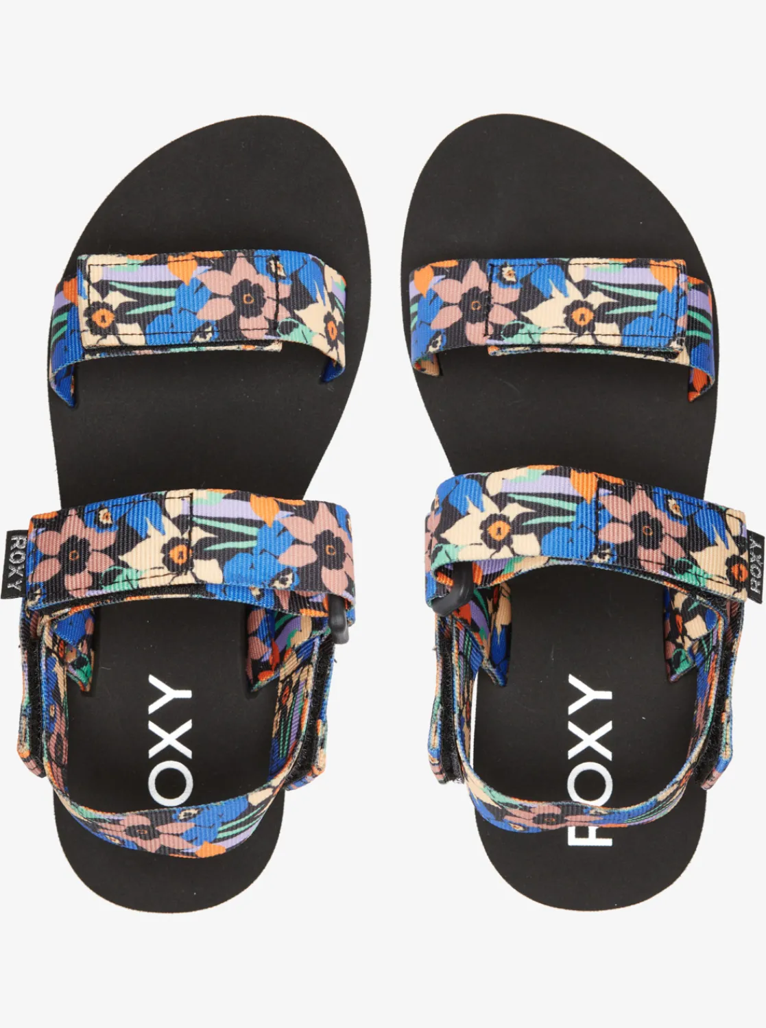 Roxy Slippers* Cage - Sandalen Voor Dames Black/Blue