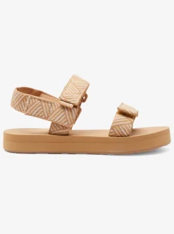 Roxy Slippers* Cage - Sandalen Voor Dames Tan/Brown