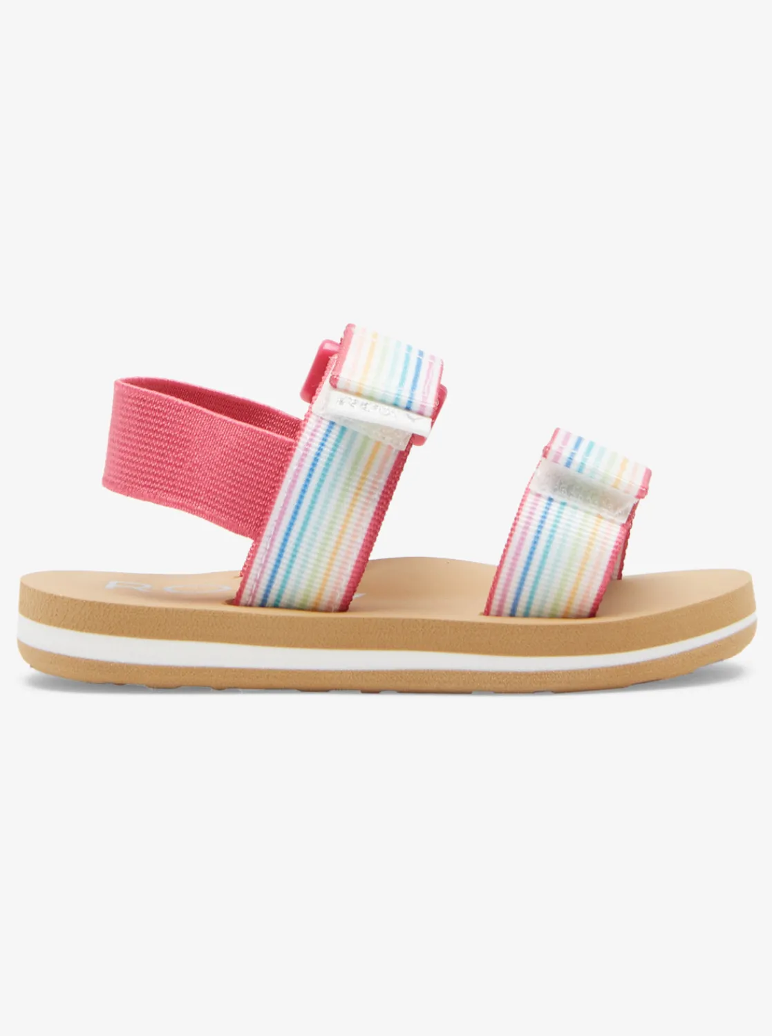 Roxy Schoenen* Cage - Sandalen Voor Toddlers White/Pink/Multi