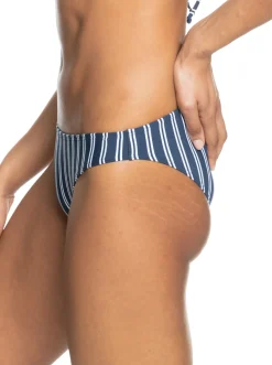 Roxy Bikini Bottoms* Into The Sun - Bikinibroekje Voor Dames Mood Indigo Novela Stripe Vert