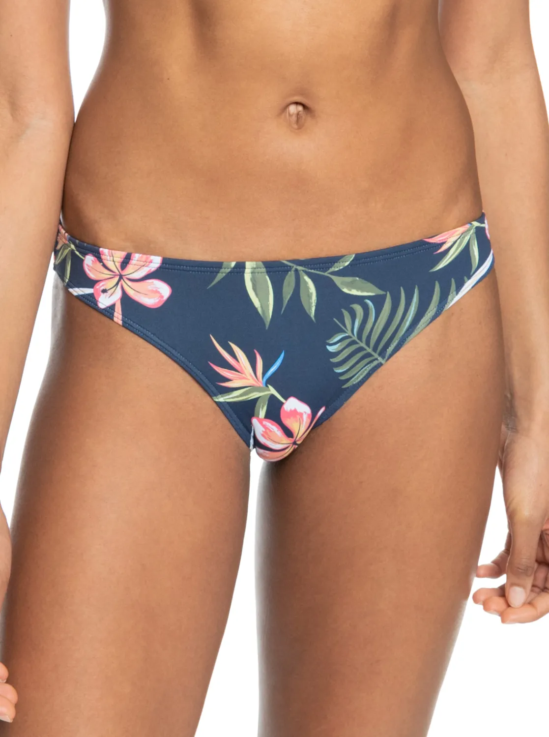 Roxy Bikini Bottoms* Into The Sun - Bikinibroekje Voor Dames Mood Indigo Tropical Depht