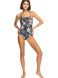 Roxy Monokini'S* Into The Sun - Eendelig Badpak Voor Dames Mood Indigo Tropical Depht