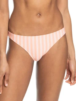 Roxy Bikini Bottoms* Into The Sun - Medium Bikinibroekje Voor Dames Papaya Punch Novelta Stripe H