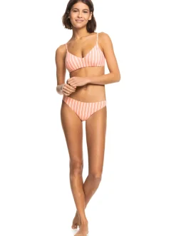 Roxy Bikini Tops* Into The Sun - Triangel Bikinitop Voor Dames Papaya Punch Novelta Stripe H