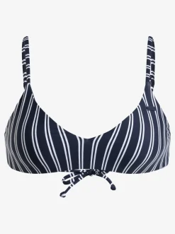 Roxy Bikini Tops* Into The Sun - Triangel Bikinitop Voor Dames Mood Indigo Novela Stripe Vert