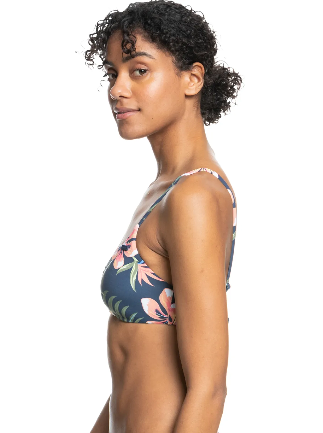 Roxy Bikini Tops* Into The Sun - Triangel Bikinitop Voor Dames Mood Indigo Tropical Depht