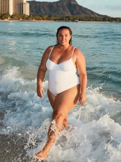 Roxy Monokini'S* Love - Badpak Voor Dames Bright White