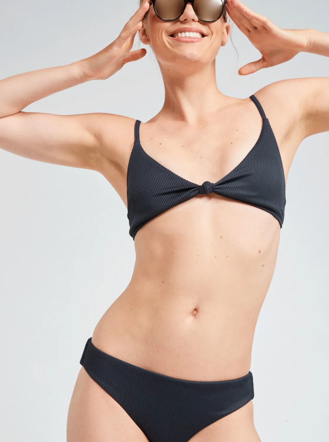 Roxy Bikini Bottoms* Love - Hipster Bikinibroekje Voor Dames Anthracite