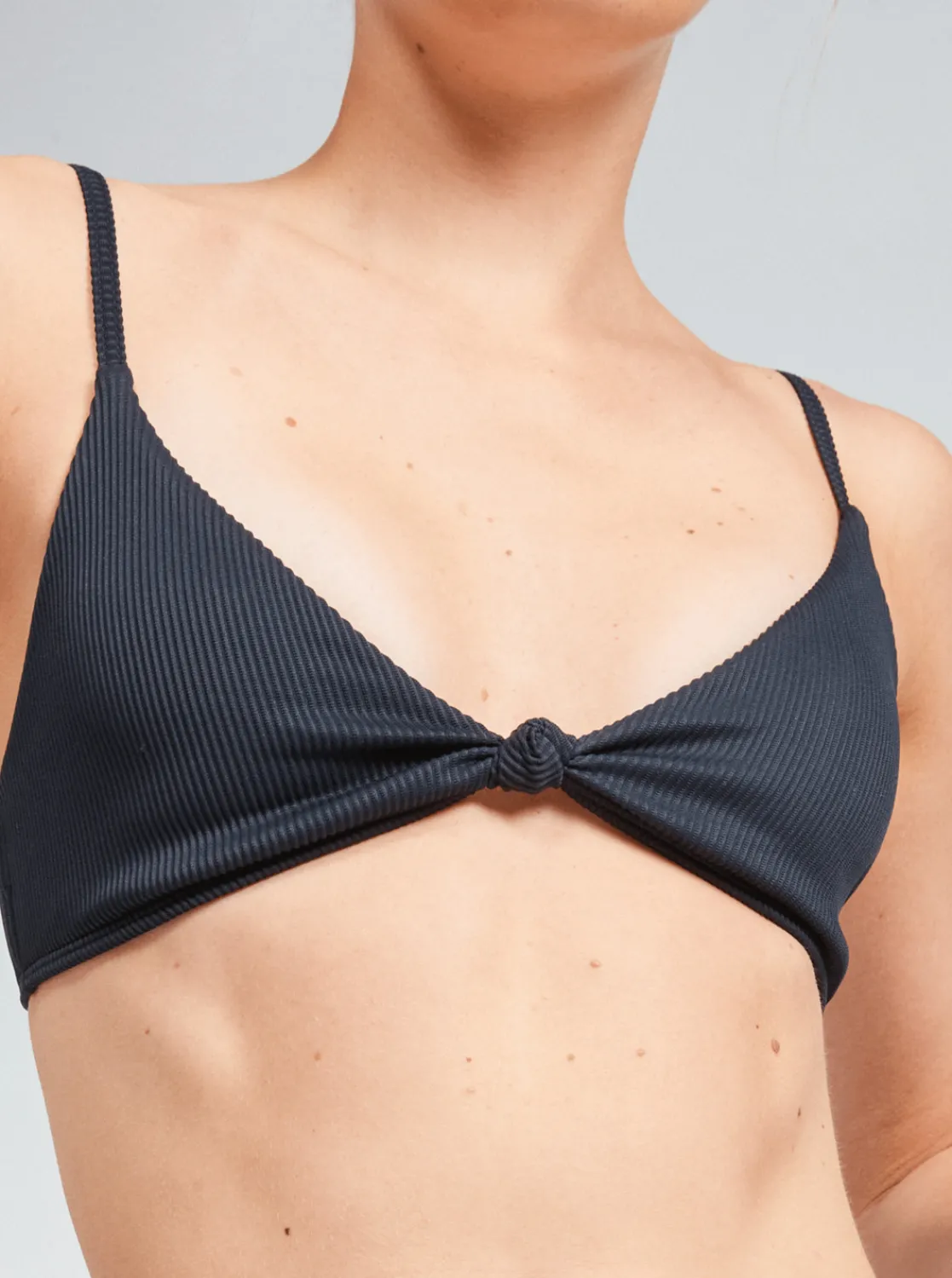 Roxy Bikini Tops* Love - Triangel Bikinitiop Voor Dames Anthracite