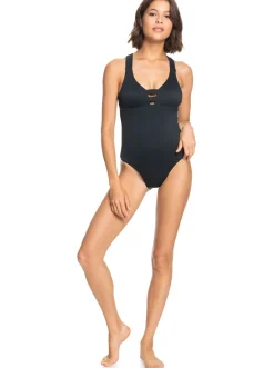 Roxy Monokini'S* Love Rib Asia - Badpak Voor Dames Anthracite