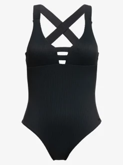Roxy Monokini'S* Love Rib Asia - Badpak Voor Dames Anthracite