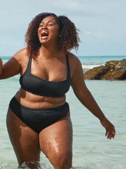 Roxy Bikini'S* Love The 360 - Bikini Top Voor Dames Anthracite