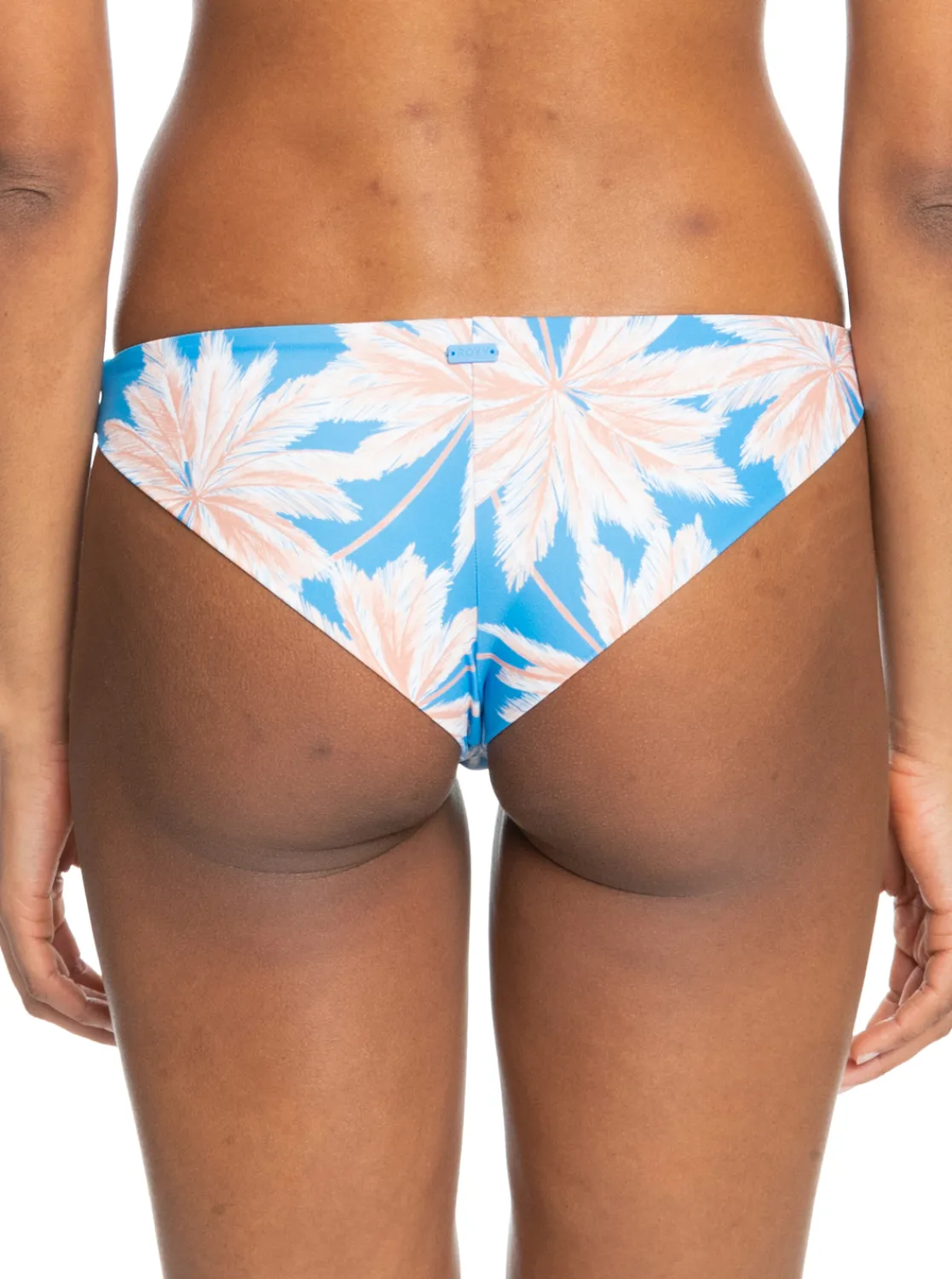 Roxy Bikini Bottoms* Love The Baja - Cheeky Bikinibroekje Voor Dames Azure Blue Palm Island