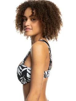 Roxy Bikini Tops* Love The Coco - Bralette Bikinitop Voor Dames Anthracite Surf Trippin Bico S
