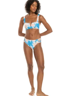 Roxy Bikini Tops* Love The Coco - Bralette Bikinitop Voor Dames Azure Blue Palm Island