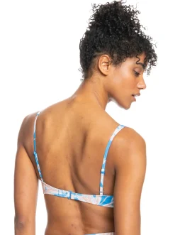 Roxy Bikini Tops* Love The Oceana - Langere Tri Bikinitop Voor Dames Azure Blue Palm Island