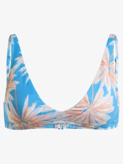 Roxy Bikini Tops* Love The Oceana - Langere Tri Bikinitop Voor Dames Azure Blue Palm Island