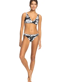Roxy Bikini Tops* Love The Oceana - Langere Tri Bikinitop Voor Dames Anthracite Surf Trippin Bico S