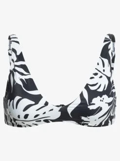 Roxy Bikini Tops* Love The Oceana - Langere Tri Bikinitop Voor Dames Anthracite Surf Trippin Bico S