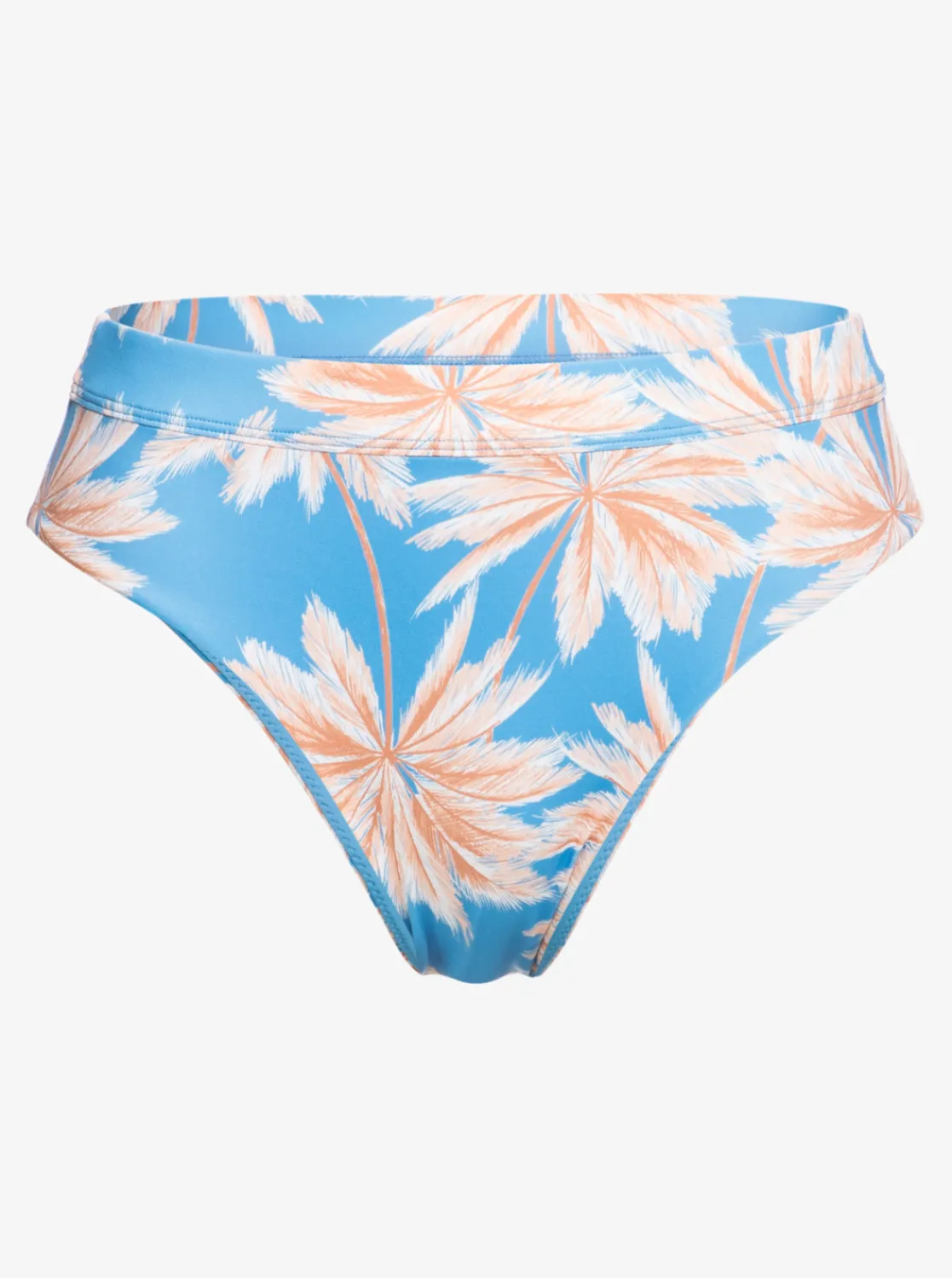 Roxy Bikini Bottoms* Love The Shorey - Bikinibroekje Met Medium Taille Voor Dames Azure Blue Palm Island