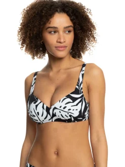 Roxy Bikini Tops* Love The Sun Ray - Bikinitop Cupmaat D Voor Dames Anthracite Surf Trippin Bico S