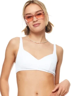 Roxy Bikini Tops* Love The Sun Ray - Bikinitop Cupmaat D Voor Dames Bright White