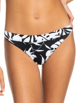 Roxy Bikini Bottoms* Love The Surfrider - Bikinibroekje Met Medium Taille Voor Dames Anthracite Surf Trippin Bico S