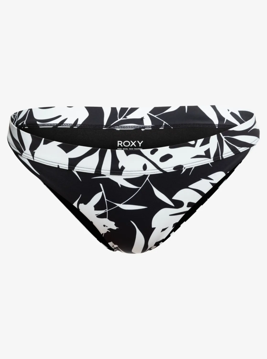 Roxy Bikini Bottoms* Love The Surfrider - Bikinibroekje Met Medium Taille Voor Dames Anthracite Surf Trippin Bico S