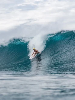 Roxy Monokini'S* Pro The Double Line - Eendelig Badpak Voor Dames Blue Surf All Palmed Out
