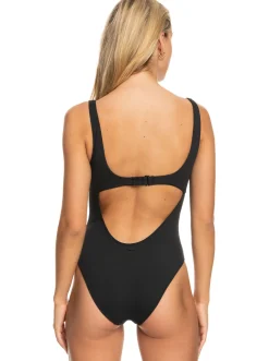Roxy Monokini'S* Pro The Double Line - Eendelig Badpak Voor Dames Anthracite