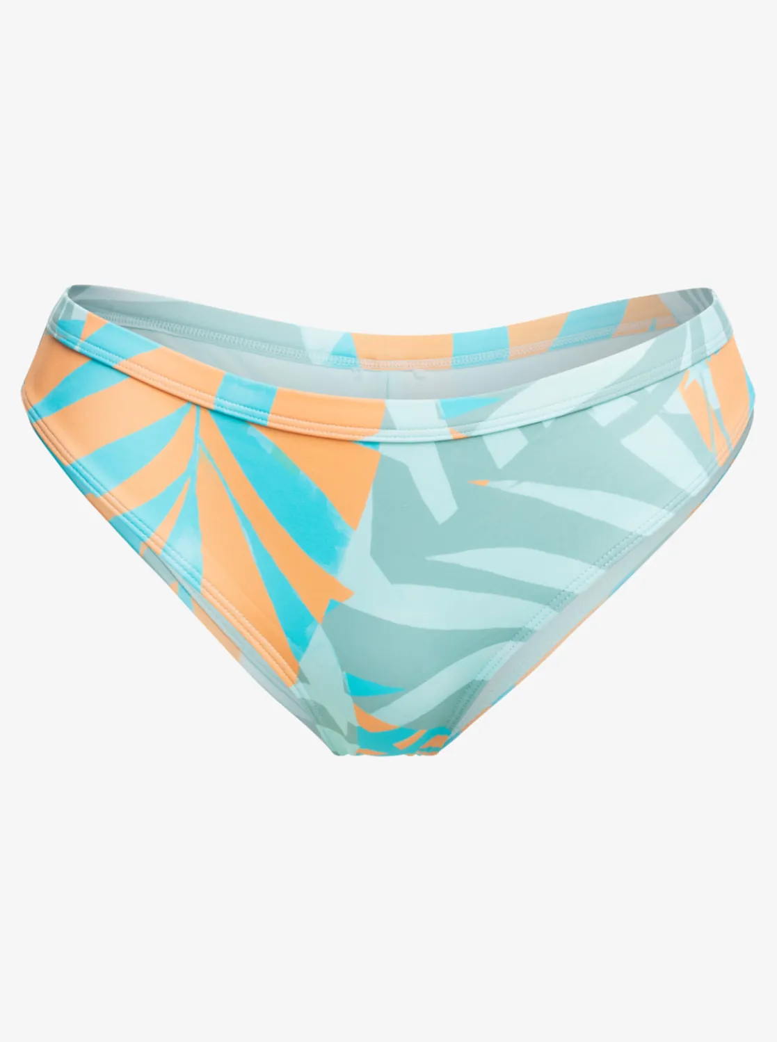 Roxy Bikini Bottoms* Pro The Snap Tur - Cheeky Bikinibroekje Voor Dames Blue Surf All Palmed Out