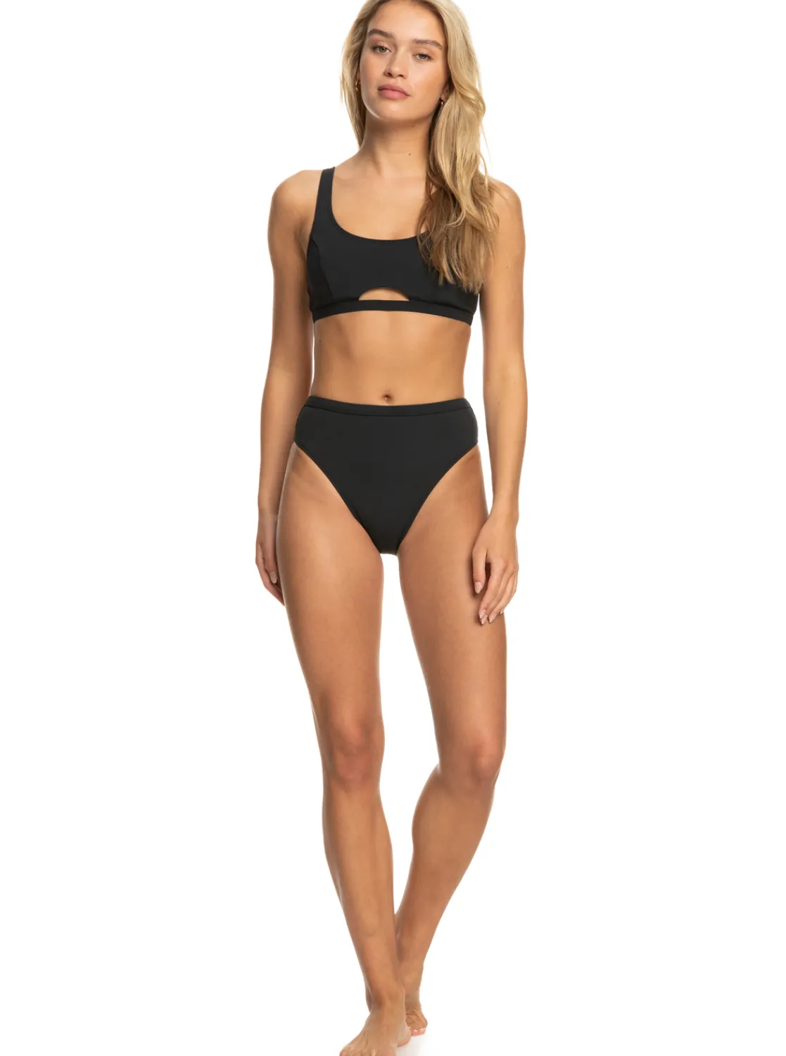 Roxy Bikini Tops* Pro The Tilt Shift - Bikinitop Voor Dames Anthracite