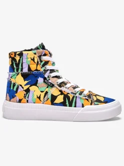 Roxy Sneakers* Rae Mid - Halfhoge Schoenen Voor Dames Black Print