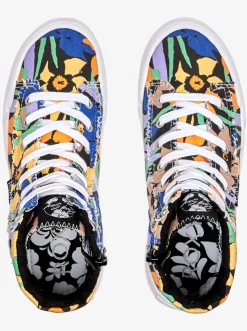 Roxy Sneakers* Rae Mid - Halfhoge Schoenen Voor Dames Black Print