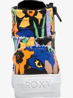 Roxy Sneakers* Rae Mid - Halfhoge Schoenen Voor Dames Black Print