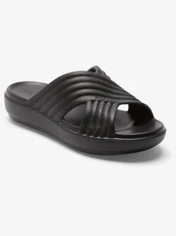 Roxy Slippers* Rivie - Sandalen Voor Dames Black