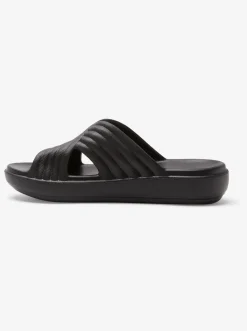 Roxy Slippers* Rivie - Sandalen Voor Dames Black