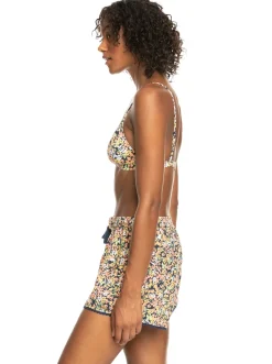 Roxy Badkleding*Salty Tan - Short Voor Dames Mood Indigo Ditsy Love