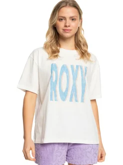 Roxy T-Shirts & Tops*Sand Under The Sky - T-Shirt Voor Dames Snow White