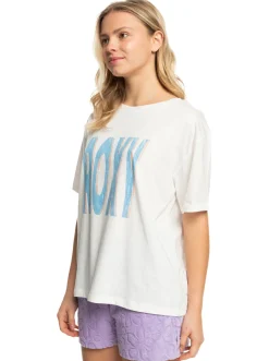 Roxy T-Shirts & Tops*Sand Under The Sky - T-Shirt Voor Dames Snow White