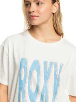 Roxy T-Shirts & Tops*Sand Under The Sky - T-Shirt Voor Dames Snow White