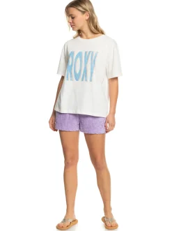 Roxy T-Shirts & Tops*Sand Under The Sky - T-Shirt Voor Dames Snow White